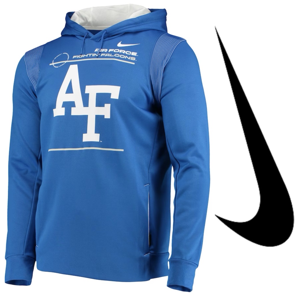 Nike Air Force Falcons Pullover HoodieNwt